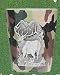 Elk Green Camo Tapered Shot Glass 1.5oz Set of 2