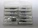 Perm Rods Short White Lot of 3 Dozen