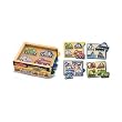 Melissa & Doug 4 WOODEN MINI-PUZZLE PACK * VEHICLES