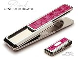 New! M-Clip Rodeo Money Clip - Pink Alligator