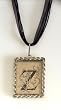 Monogram Pendant Necklace - Z