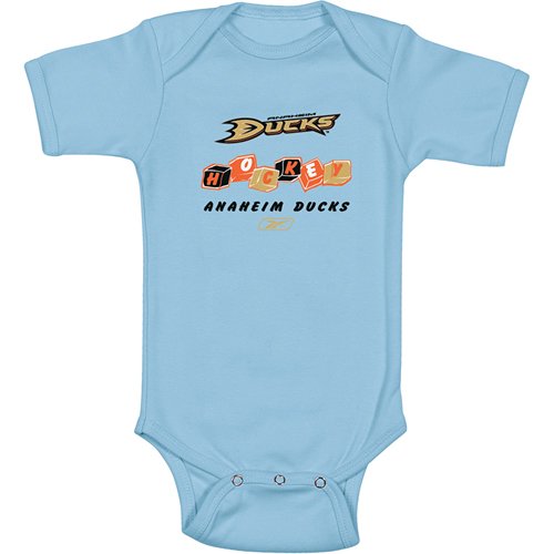 Reebok Anaheim Ducks Newborn Boy's Short Sleever Creeper - ANAHEIM DUCKS 3-6 Months