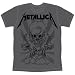 Metallica American Classic 80's Heavy Metal Rock Band Pushhead Boris Adult Charcoal T-Shirt