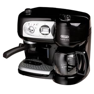 Delonghi BCO264B Cafe Nero Combo Coffee and Espresso Maker