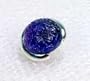 Designer Sterling Silver African Amethyst Flower Pendant