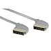 Hama Scart-Verbindungkabel Scart-Stecker - Scart-Stecker, 1,5 m, Silber