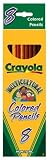 Binney & Smith Crayola(R) Multicultural Colored Pencils, Set Of 8 Colors