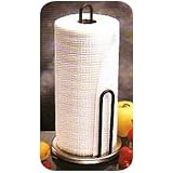 PRODYNE BLACK & STAINLESS STEEL PAPER TOWEL HOLDER