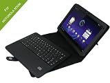 Poetic Keybook Removable Bluetooth Keyboard and Leather Case for MOTOROLA XOOM Android Tablet