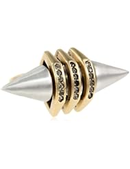 Sam Edelman Pave Two-Tone Spike Ring