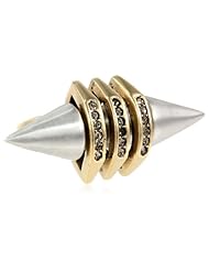 Sam Edelman Pave Two-Tone Spike Ring