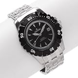 Tous les hommes automatique en acier inoxydable unidirectionnelle inoxydable CA301183BKBK Montre en acier Montre