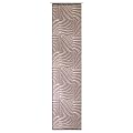 Schiebevorhang: Zebra 06 Fb: braun, ca. 57 x 245 cm