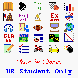 HiRes STUDENT ONLY Collection of Icons for Agendus, Datebk5, SplashID, MonthPlanner