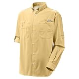 Columbia Men's Tamiami II Long Sleeve Fishing Shirt (Lemon Whip, X-Large)