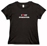 Gildan I Love My Forester Missy Women's Fit Regular T-Shirt