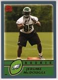 Jerome McDougle Philadelphia Eagles 2003 Topps #323 Rookie Football Card
