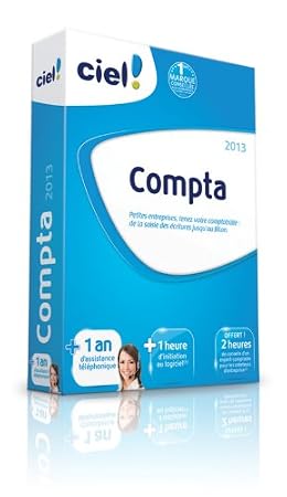 Ciel Compta 2013 + 1 an d'assistance téléphonique