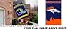 Denver Broncos NFL Applique Banner Flag (44"x28")