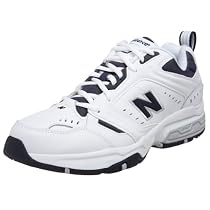 New Balance Men's MX621 Training Shoe,White/Navy,20 D