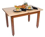 John Boos & Co. Kindred Block Kitchen Work Table 60X36 KIN-MT6036V-CR