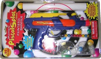 Childrens Toyshop  Sporting Goods : Splatmatic Pistol Splat