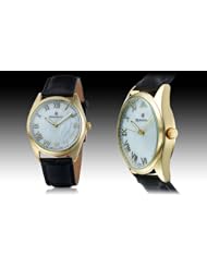 Bernoulli Lynx MOP Leather Ladies Watch