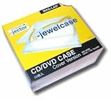 ejector e-jewelcase10P スタイリッシュCD/DVDケース メディア1枚収納可能、インデックスラベル収納可能なジュエルタイプ 10枚パック