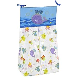 Fisher-Price Ocean Wonders Diaper Stacker, Aqua Green by Fisher-Price