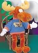 Bullwinkle the Moose Plush Toy with WU Sweater Bullwinkle and Rocky