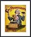 Print Advertisement for Edison Triumph Phonograph, Art Poster with Metal Frame, poste...