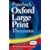 Paperback Oxford Large Print Thesaurus
