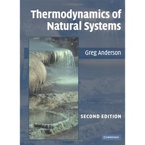 【クリックで詳細表示】Thermodynamics of Natural Systems [ハードカバー]