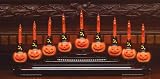 Radko Shiny Brite Halloween Bubble Light Candolier NEW