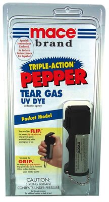 Mace Brand Triple Action Pepper Defense Spray- Pocket Model