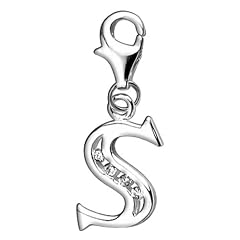 Schmuck-Pur MY CHARMS*Buchstaben-Silber-Anh�nger mit Zirkonia S