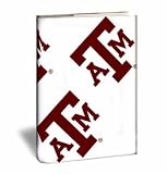 TEXAS A&M AGGIES BOOK LOOKS STRETCH FABRIC BOOK COVERS