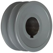 TB Woods 2AK30118 FHP Bored-To-Size, 3.05" Outside Body Diameter, 1.125" Bore Diameter V-Belt Sheave