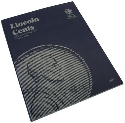 Whitman Coins Cent Folder, Lincoln No.3, Start 1975