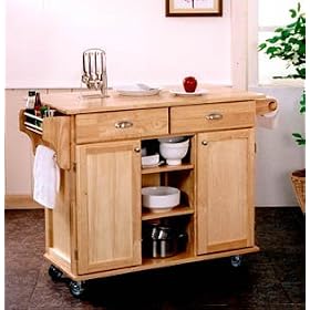 <b>Napa Kitchen Center - Natural Finish</b>