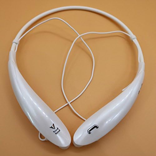 Bluetooth Wireless Headset Stereo Headphone Earphone Sport Handfree Universal White