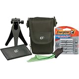 Fujifilm EC05 Accessory Kit Includes Soft Padded Case With Srap, Memory Wallet, Mini Tripod, LCD Cleaning Cloth and 4 AA Batteries