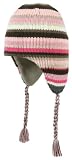Barts Stripey Inka Pink Beanie Hat