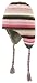 Barts Stripey Inka Pink Beanie Hat