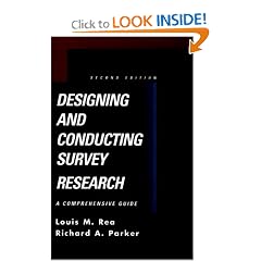 Designing and Conducting Survey Research: A Comprehensive Guide (Jossey Bass Public Administration Series)