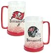 Tampa Bay Buccaneers Crystal Freezer Mug - Football Sports Merchandise