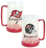 Tampa Bay Buccaneers Crystal Freezer Mug