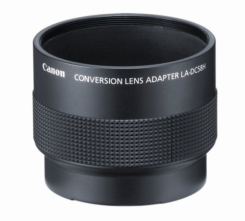 Canon LA-DC58H Conversion Lens Adapter for Canon G7 & G9 Digital Cameras