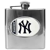 New York Yankees MLB 6oz Stainless Steel Flask