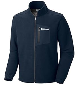 Columbia Sportswear Men's Hot Dots II Full Zip Jacket, Collegiate Navy, Medium